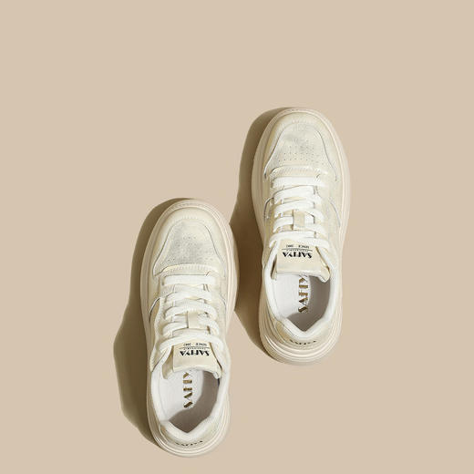 品质好货|Safiya/索菲娅2025春秋新款休闲厚底小白鞋板鞋SFD1112715 商品图3