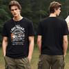 【潮流百搭】95棉5氨纶微弹短袖T恤 男越野露营机车印花 合体版型 NMT-2202 商品缩略图0