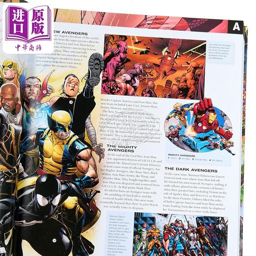 【中商原版】漫威百科（新版）复仇者联盟 英文原版 DK-Marvel Encyclopedia New Edition死侍 无di浩克 漫威平行宇宙 商品图5
