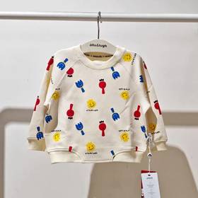 【春上新】9T恤阿路和如allo&lugh25春款男童时尚卫衣吊牌价299元