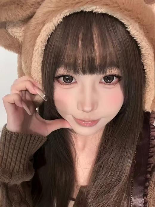 <半年抛大直径>YUKICON-珍宝珠棕-14.5mm【半年抛 0-1000度 无525/575】 商品图1