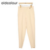 oldcolour简约休闲裤春季新款通勤气质直筒长款西装裤女P11073106 商品缩略图2