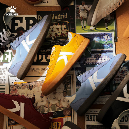 卡尔美男女同款时尚德训鞋板鞋休闲鞋 商品图3