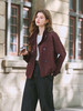 【百图lulu定制】【英伦风衣】肩章 下摆收拢 防风立领翻领 短款 双排扣风衣 商品缩略图7