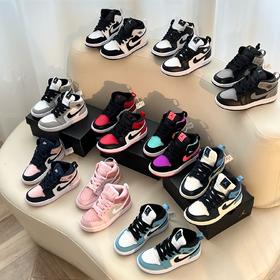 给孩子的都是醉好的！四季都可穿！篮球鞋天花板！儿童款 a*j 1中帮板鞋休闲鞋