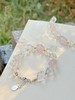 三生石本色 粉白水晶随形刻面手链 商品缩略图2