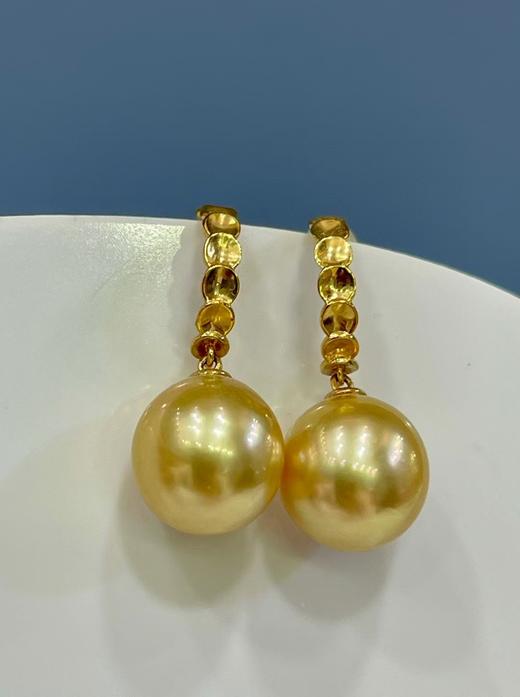 11mm-12mm金珠耳坠 商品图0
