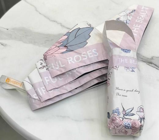 优品堂『芳华』五折黑胶遮阳伞 商品图5
