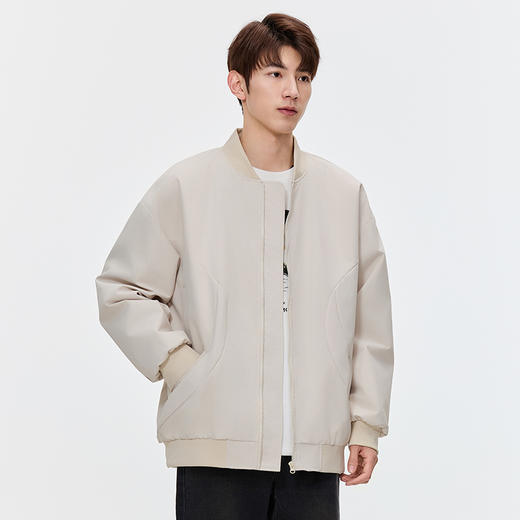 春款上新【美式棒球服领夹克】简约百搭 硬朗有气质 休闲商务一件搞定 商品图5