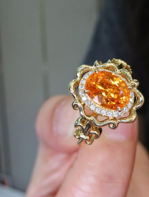 2.16ct刻面芬达戒指 商品图1