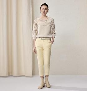 EXCEPTION例外八分瘦腿裤