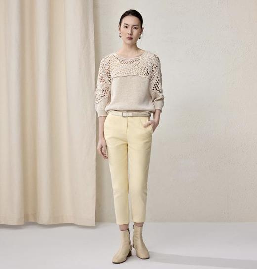 EXCEPTION例外八分瘦腿裤 商品图0