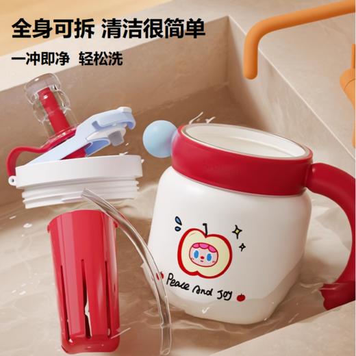 [屁侠推荐]bablov花伴森 胖嘟桌面壶 陶瓷内胆/不锈钢内胆水杯  大容量保温杯 900ml 商品图3
