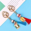 古风陶瓷招财猫挂件 卡通可爱钥匙扣包包手机挂绳国风创意小礼品 商品缩略图1