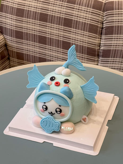 双鱼座|chiikawa小八造型蛋糕 商品图2