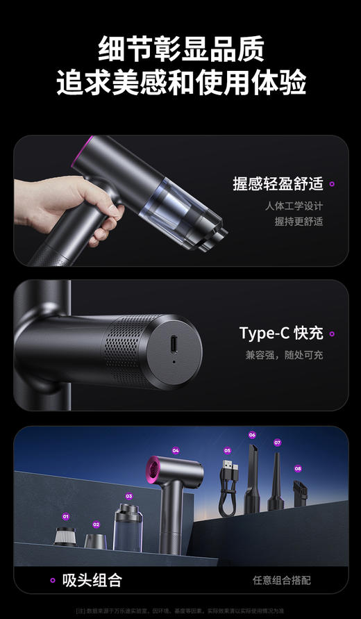 领臣 无刷电机吸尘器 EG-122 商品图2