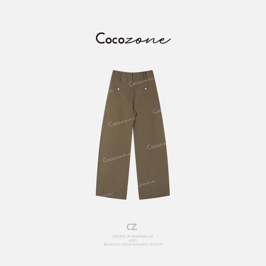 COCO ZONE 2025美式复古百搭宽松阔腿休闲裤ACD1A0325 商品图1
