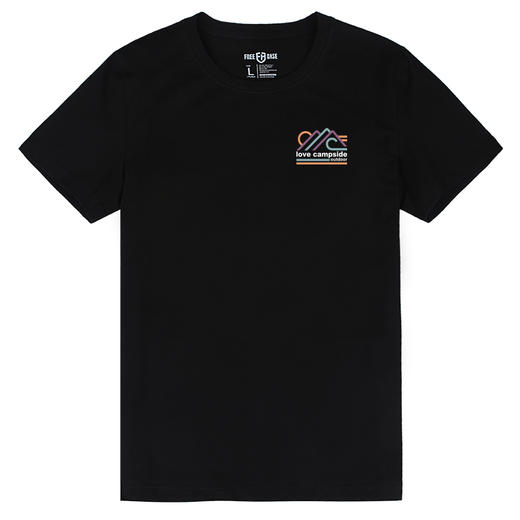 【95棉亲肤透气】男士微弹短袖T恤 户外露营简约风印花 合体显瘦 NMT-2200 商品图2