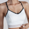 跃牌【海听系列】新款撞色字母健身衣女短款运动瑜伽服打底露背稳定背心XC40 商品缩略图1