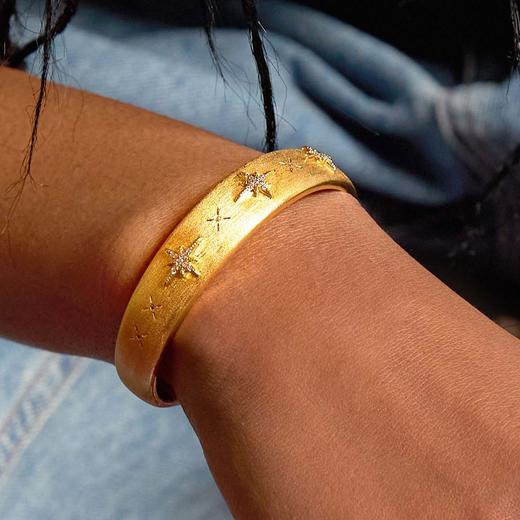北京仓｜MYA-BAY-DIWALI CUFF-金色星星 手镯 ［比利时设计师］ 商品图1