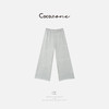 COCO ZONE 25春新款简约松紧腰显瘦通勤休闲裤CD2A0310 商品缩略图1