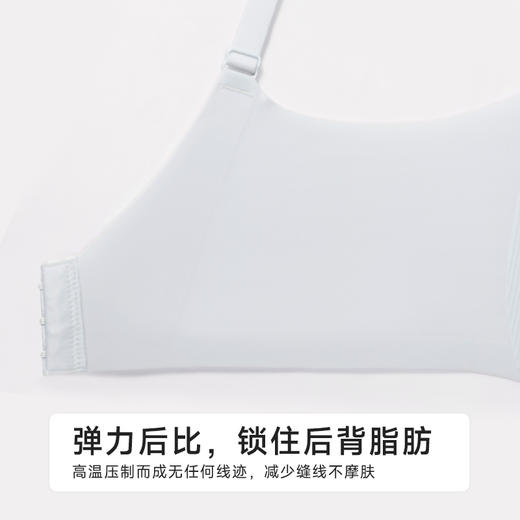 都市丽人超薄杯VBRA内衣超薄泳布无钢圈文胸LBH6K8 商品图7