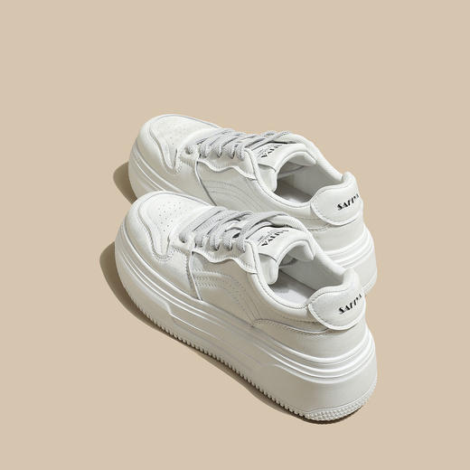 品质好货|Safiya/索菲娅2025春秋新款休闲厚底小白鞋板鞋SFD1112715 商品图7