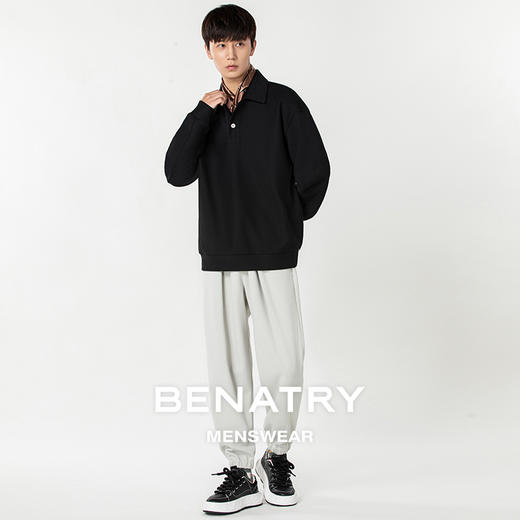 贝纳川束脚休闲卫裤ECP332001 商品图3