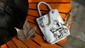 迷怪 小麻绳袋-页面图书 任选4本赠 迷怪小帆布袋