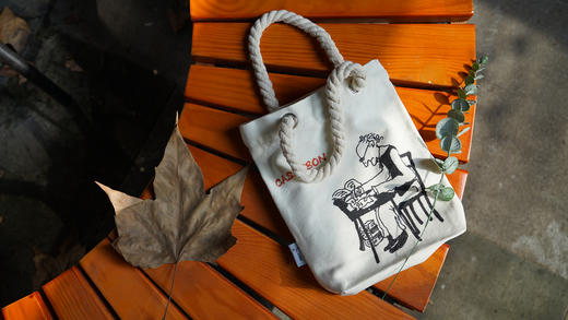 迷怪 小麻绳袋-页面图书 任选4本赠 迷怪小帆布袋 商品图0