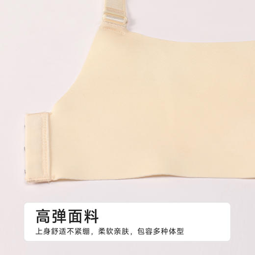 都市丽人快乐妈咪内衣薄蕾丝无钢圈孕哺文胸LBH2R3 商品图7