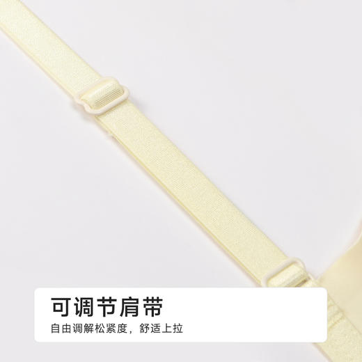 都市丽人自然舒适内衣A:中厚B:薄蕾丝树脂胶圈常规文胸LBH2M6 商品图5