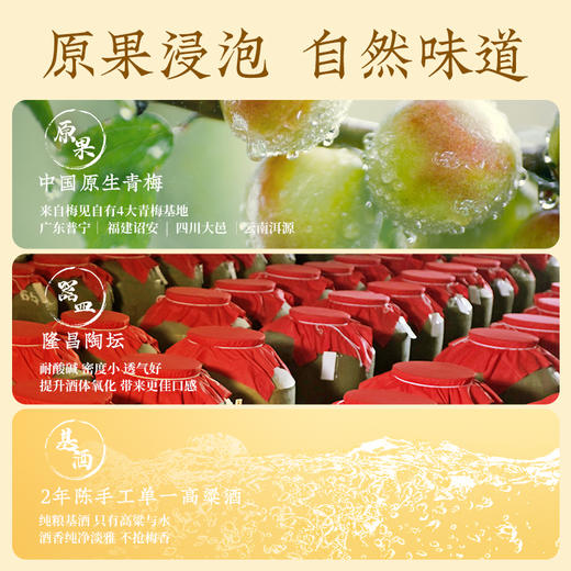 梅见金桂风味青梅酒12度750ml微醺女士甜酒桂花酒梅子酒果酒赠礼 商品图5