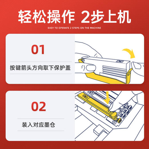 绘威适用佳能TS5080墨盒 Canon TS5080 TS8080彩色喷墨打印机墨盒【五色套装/3220页】 商品图1