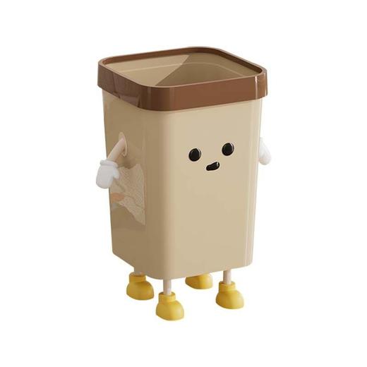 客厅垃圾桶家用复古风厕所用大容量垃圾桶卫生间免脏手压圈垃圾桶 商品图4