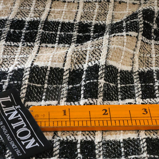 2025年度单品 •【黑金卡第一季】1米起剪 •【香奈儿面料供应商】英国linton粗花呢42783/46(价格为每厘米+不包邮) 商品图2