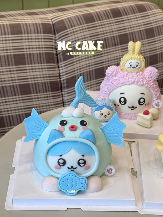 双鱼座|chiikawa小八造型蛋糕 商品图1