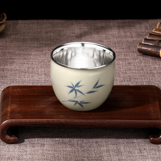 竹清瓷银杯 商品图3