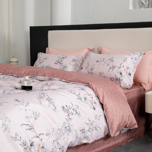 水星家纺 暖阳四件套-耀·紫烟200*230cm 商品图2