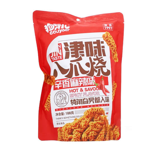 狗牙儿津味八爪烧188g麻辣味（6938803995169） 商品图0