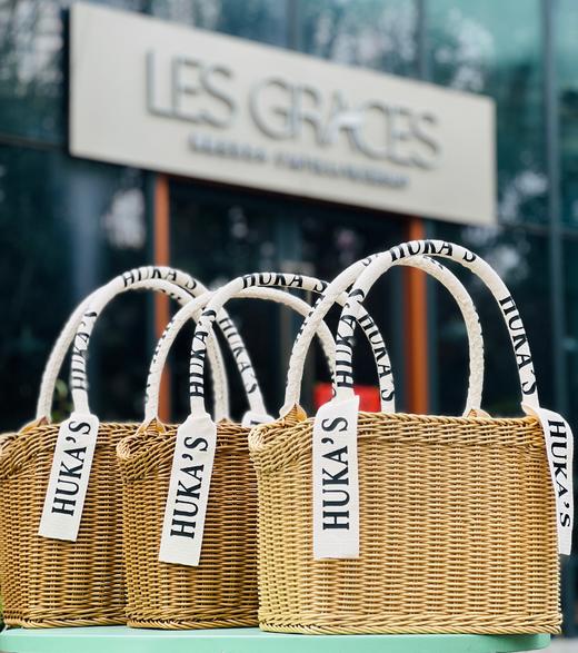 LES GRÂCES手工定制礼篮| LES GRÂCES礼盒大家庭又添新成员啦，特别选择广西壮族非遗博白芒手工藤编篮，专注手工编织30年，文艺复古，精致且实用，拎在手里感受到一份与众不同、沉甸甸的爱~ 商品图0
