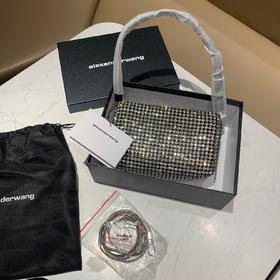 F048配礼盒，亚历山大·王 巨美巨闪的 Alexander Wang 水钻包
