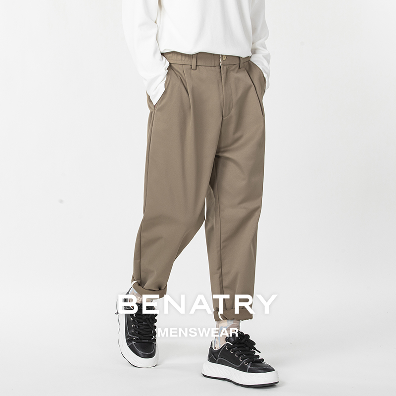 贝纳川锥形休闲裤ECP332005