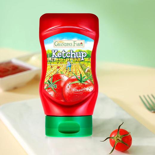 爷爷的农场儿童柔和调料番茄酱宝宝辅食酱意面拌饭酱310g/瓶 商品图1