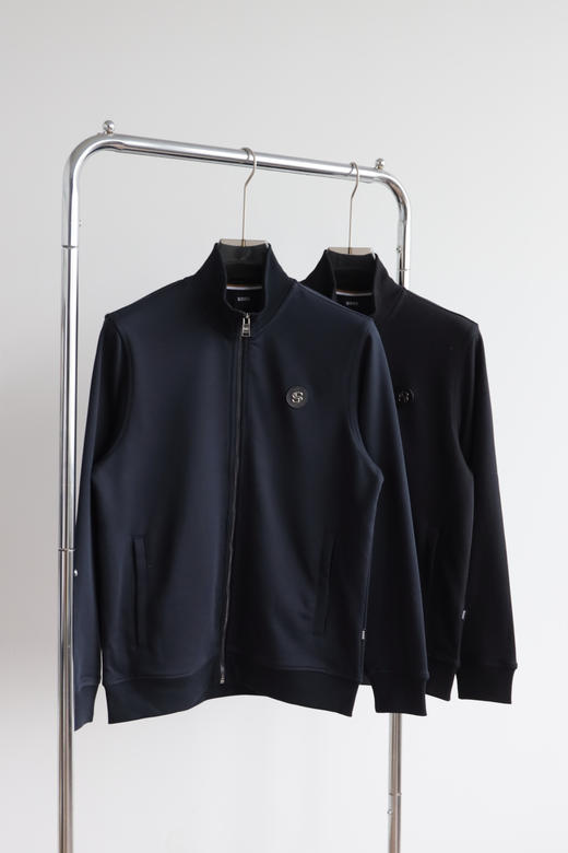 25春款 H.B 丝光斜纹毛圈 立领夹克外套 WT827 商品图4