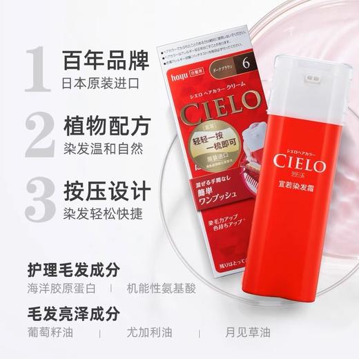 日本宣若染发霜|一按一梳就染好，还能遮白发|染发膏|染发剂 商品图1