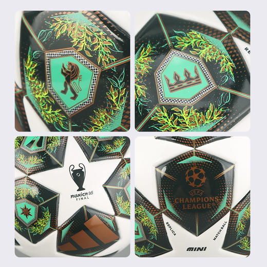 小李子ADIDAS阿迪达斯24-25赛季欧冠联赛淘汰赛1号纪念足球JH1292 商品图2