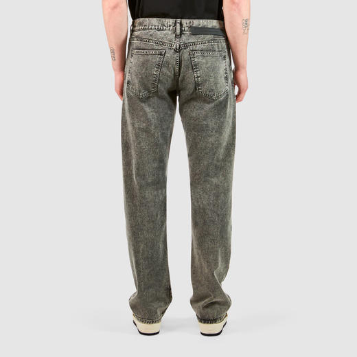 PHILIPPE MODEL 男士徽标贴片棉质休闲牛仔裤 灰色 PLFU DED0 22 商品图2