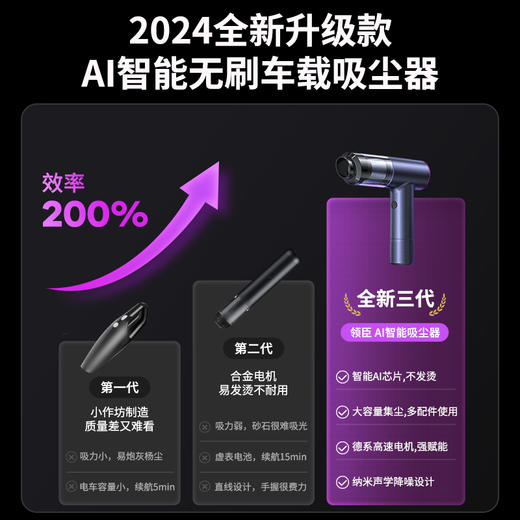 领臣 无刷电机吸尘器 EG-122 商品图4