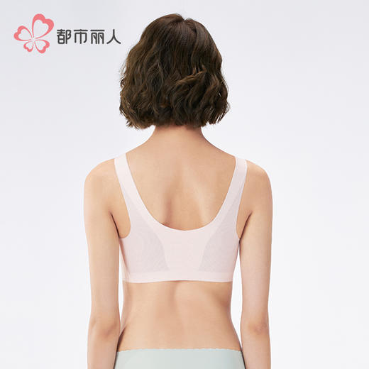都市丽人VBRA内衣中厚泳布无钢圈文胸LBH6K6 商品图3